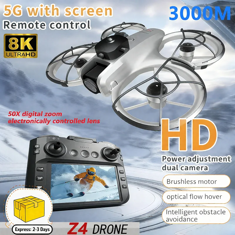 New MINI Z4 Drone 4K Professio - Drone Camera Lens review and price