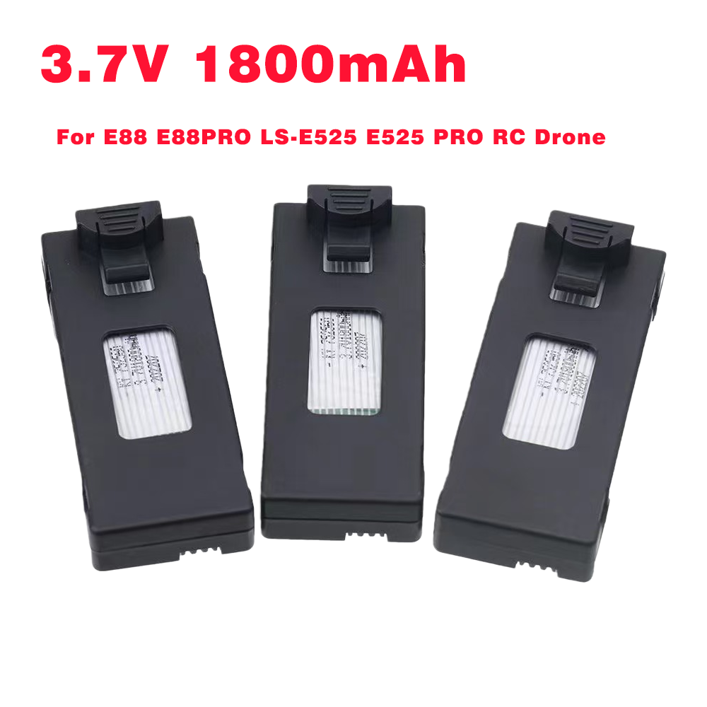 3.7V 1800Mah RC Drone Battery  - Eachine Drone E58 review and price