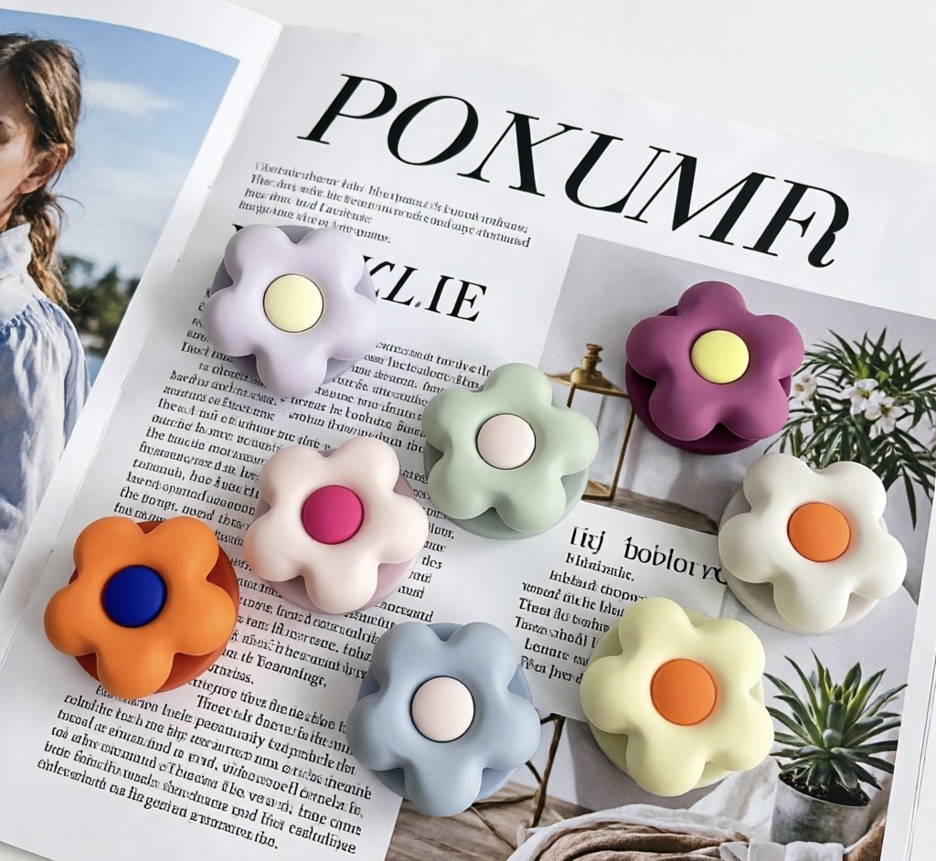 Cute Matte Flower Silicone Pho - Drone Camera Stabilized review and price