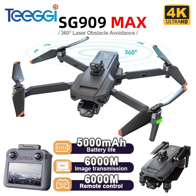 Teeggi SG909 MAX GPS Drone Wit - Drone Camera 4K review and price