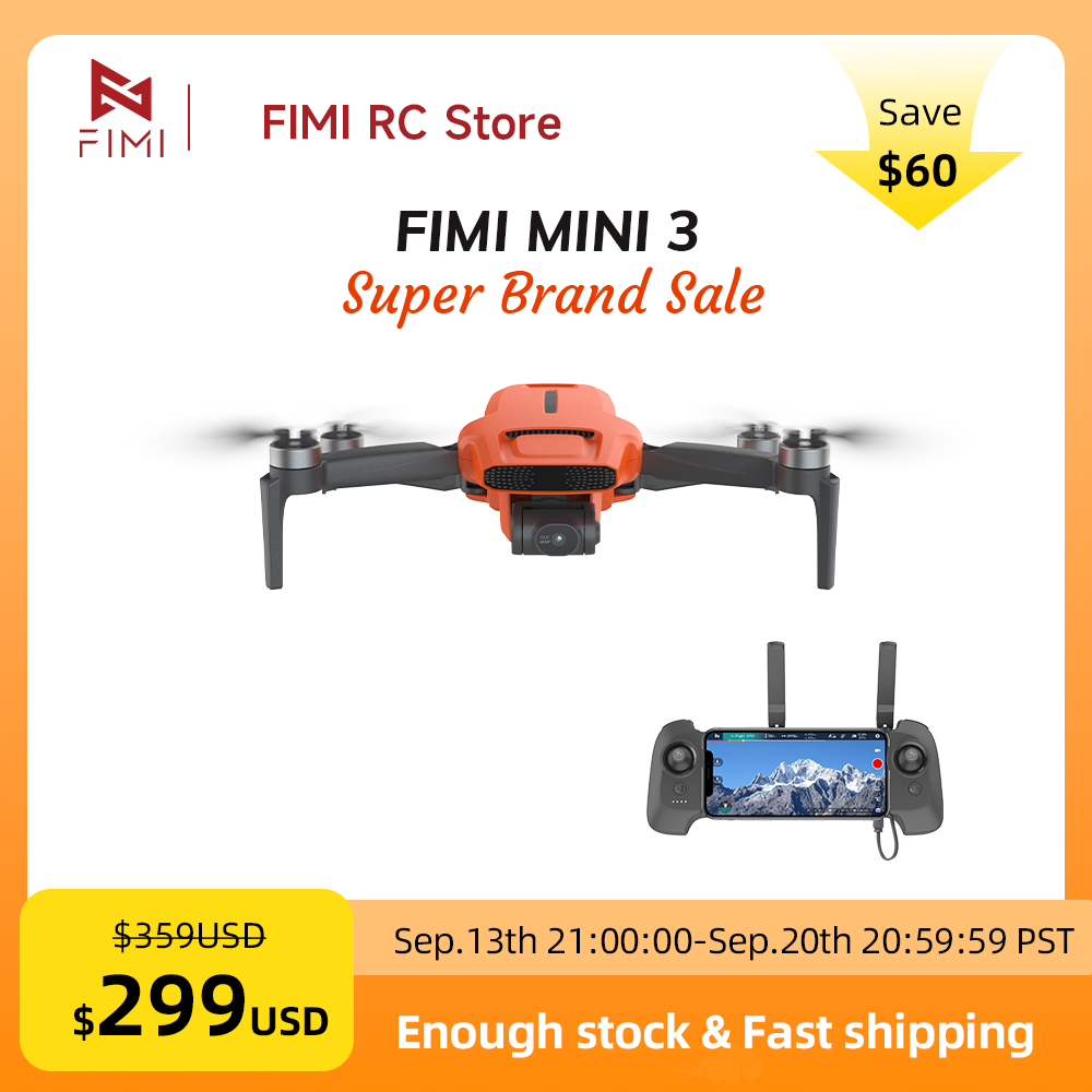FIMI MINI 3 Camere Drone 4K 60 - Drone Camera Lens review and price