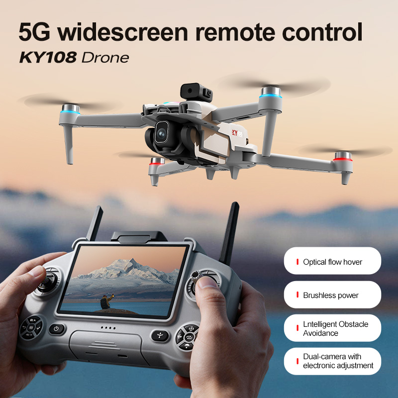 2026 New KY108 Drone With 8K C - Drone Camera Lens review and price